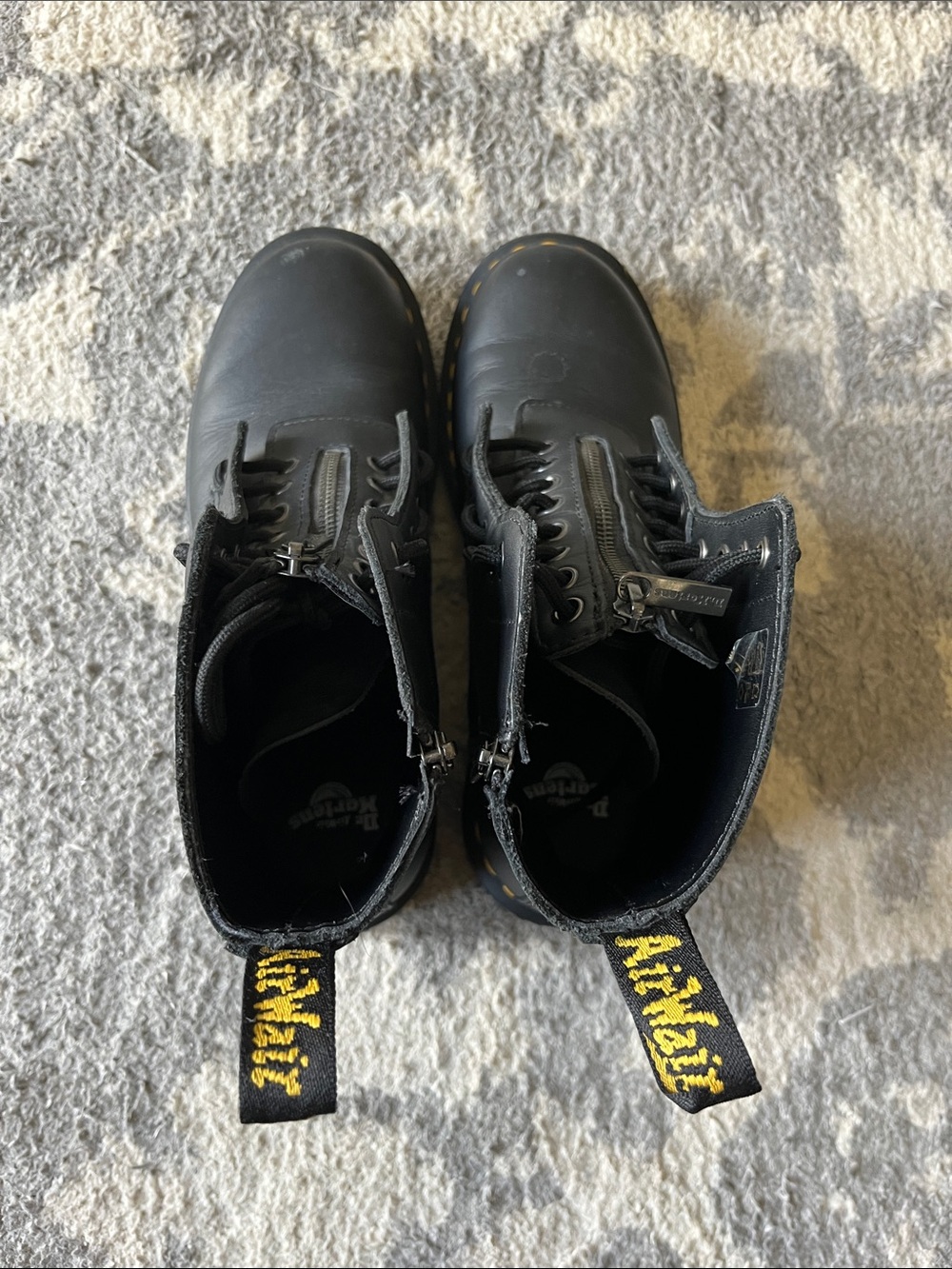 Dr. Martens 1460 Pascal Nappa Zipper Boots - Picture 5 of 13